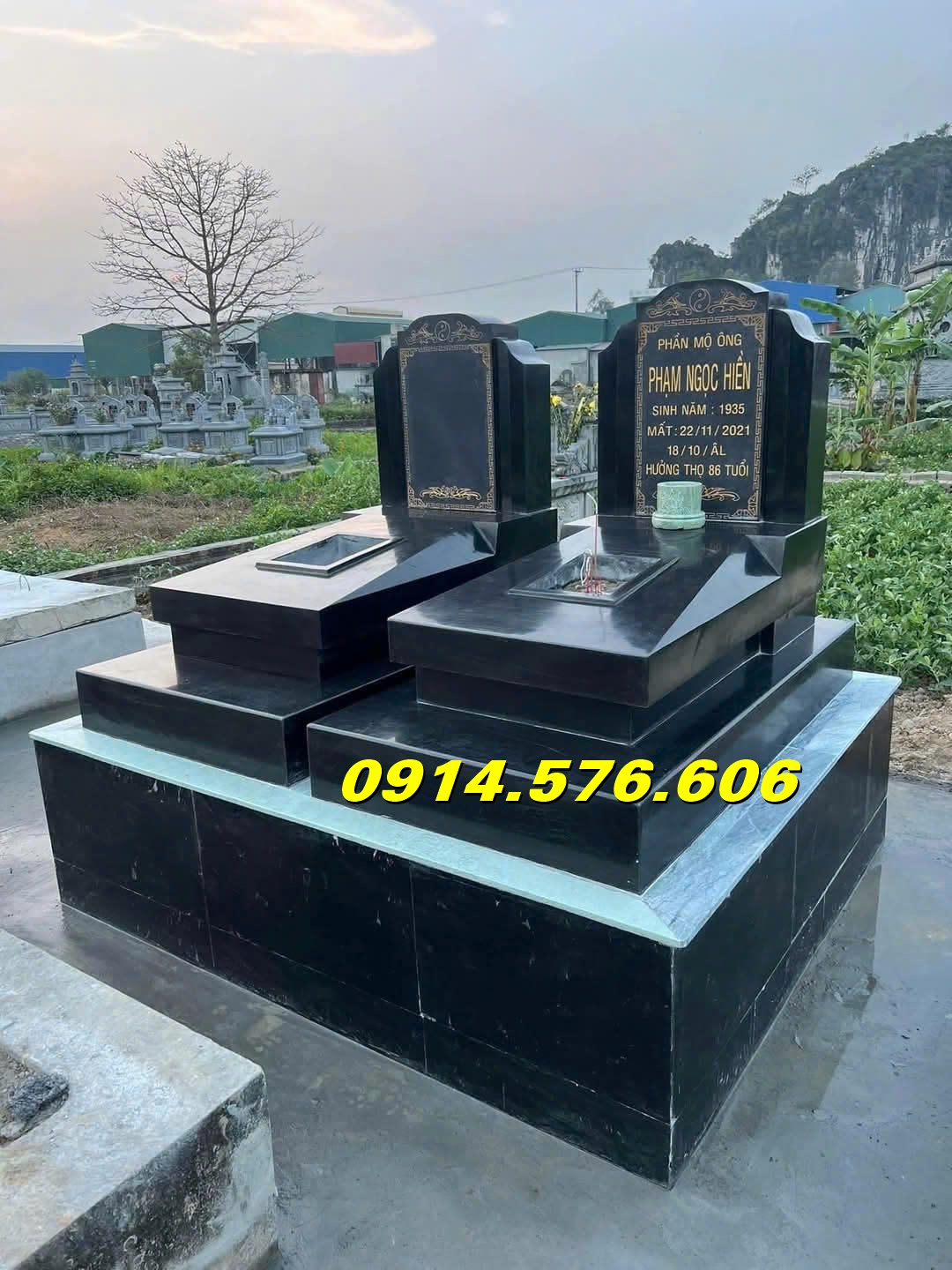 Mộ Đá Đôi Nguyên Khối Bán Bạc Liêu