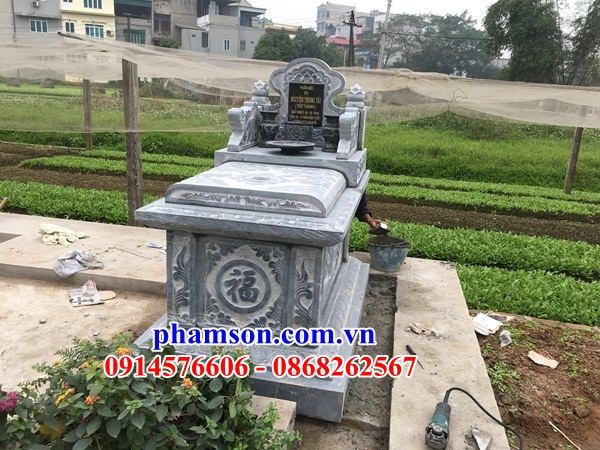 18+ mộ tam cấp bằng đá điêu khắc kon tum