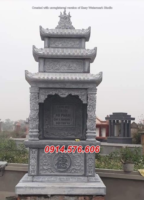 23+ tháp đá đựng tro hài cốt đẹp quảng bình