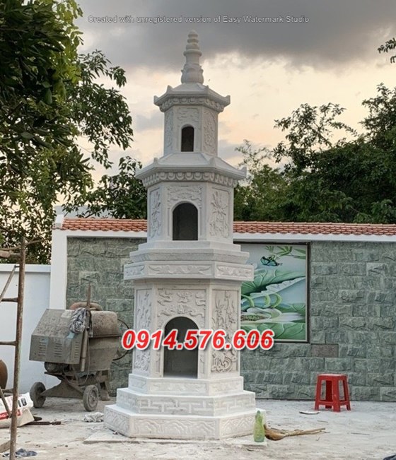 23+ tháp đựng tro hài cốt bằng đá đẹp quảng bình