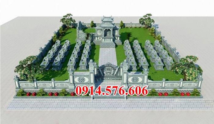 * làm khuôn viên nghĩa trang đá phú yên