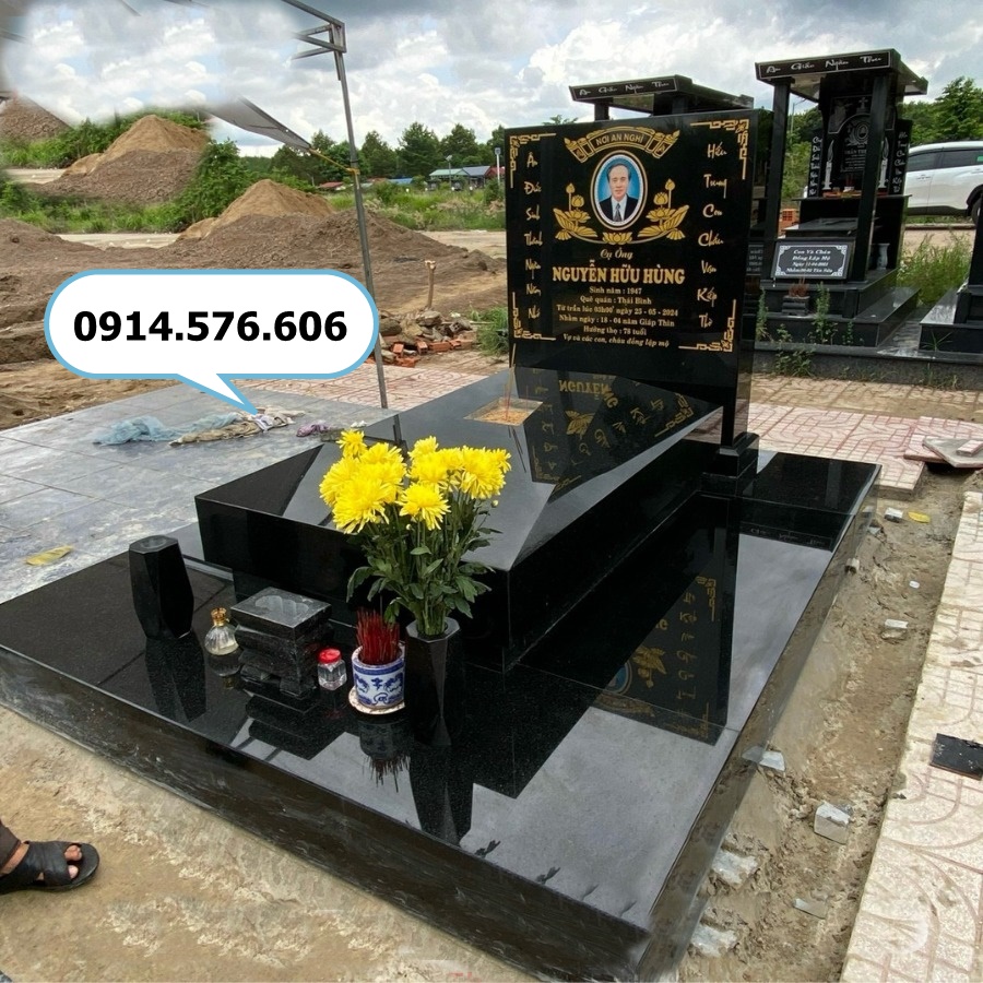 Vị Trí Lắp Đặt Phong Thuỷ Mộ Đá Hoa Cương Bán Quảng Trị