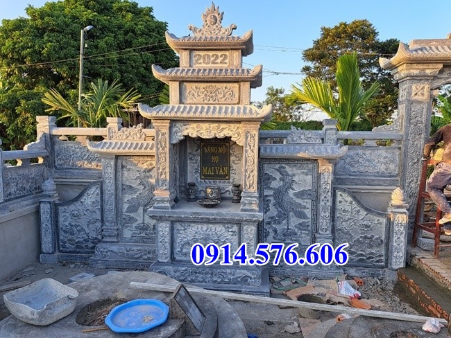 02+ lầu thờ nghĩa trang đá bán lai châu