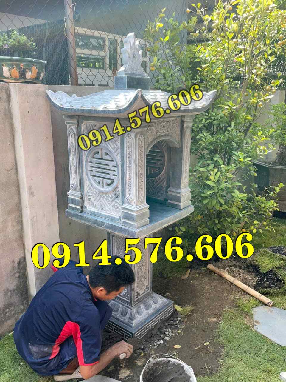 9~ Hương Án Thờ Nghĩa Trang Đá Đẹp Bán Trà Vinh