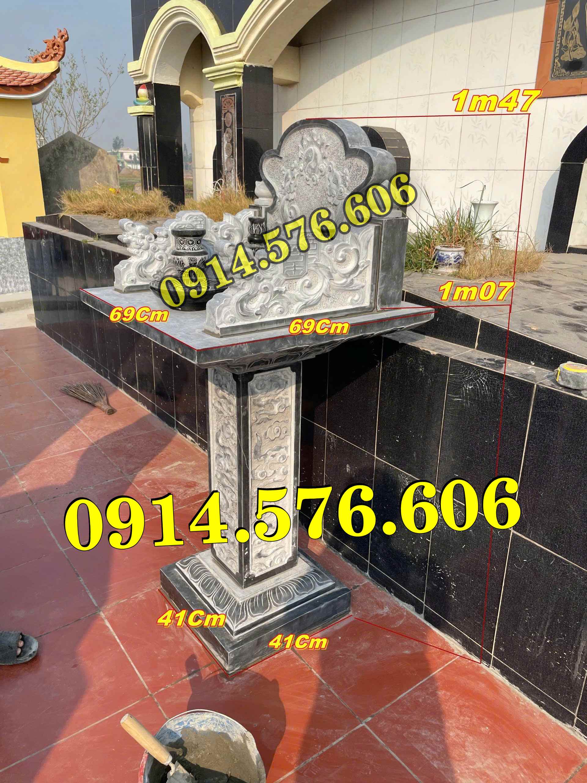 93~ Cây Hương Đá Ngoài Nghĩa Trang Bán Cần Thơ