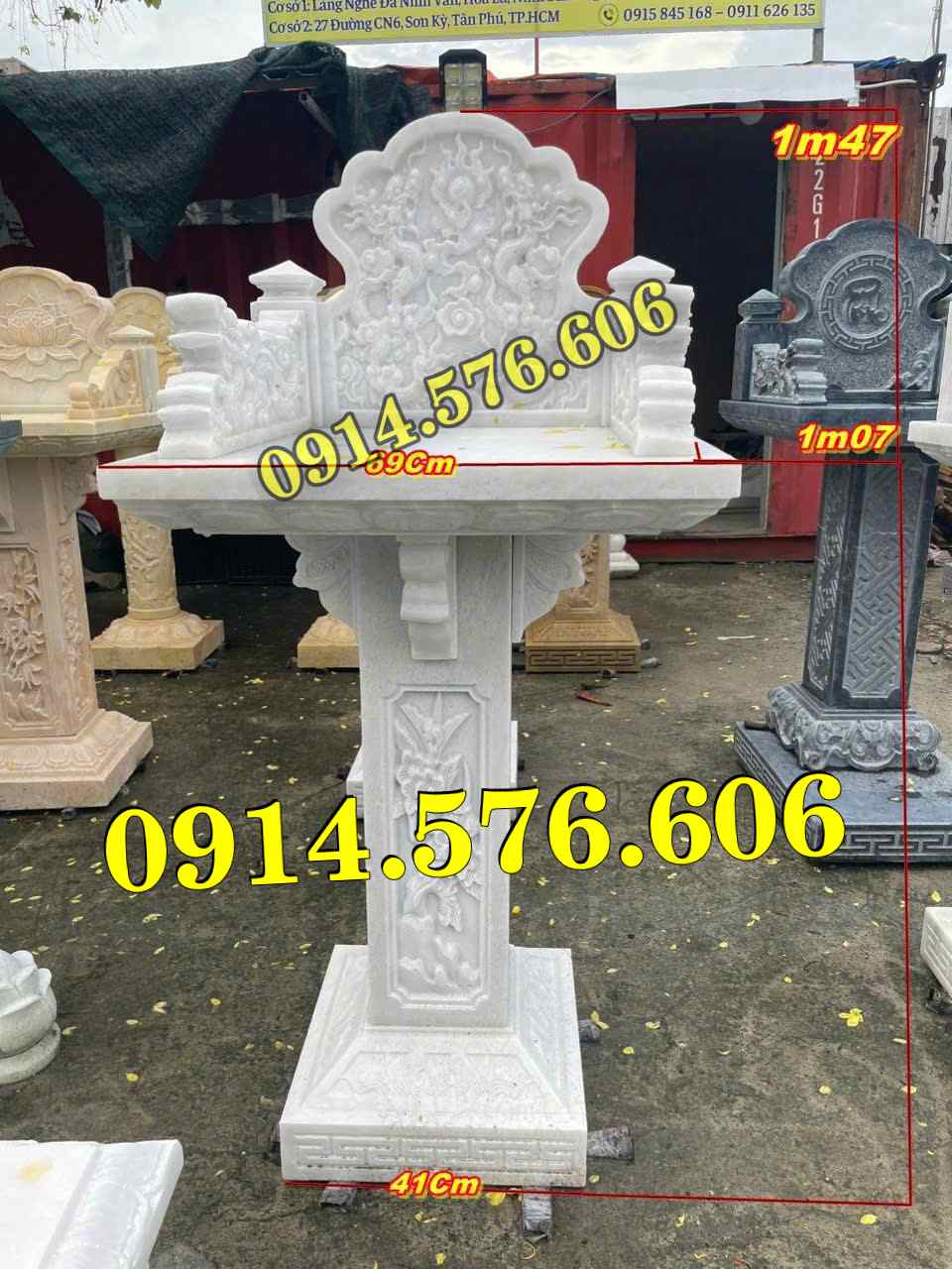 55~ Mẫu Trang Thờ Bằng Đá Nguyên Khối Bán Đắk Lắk