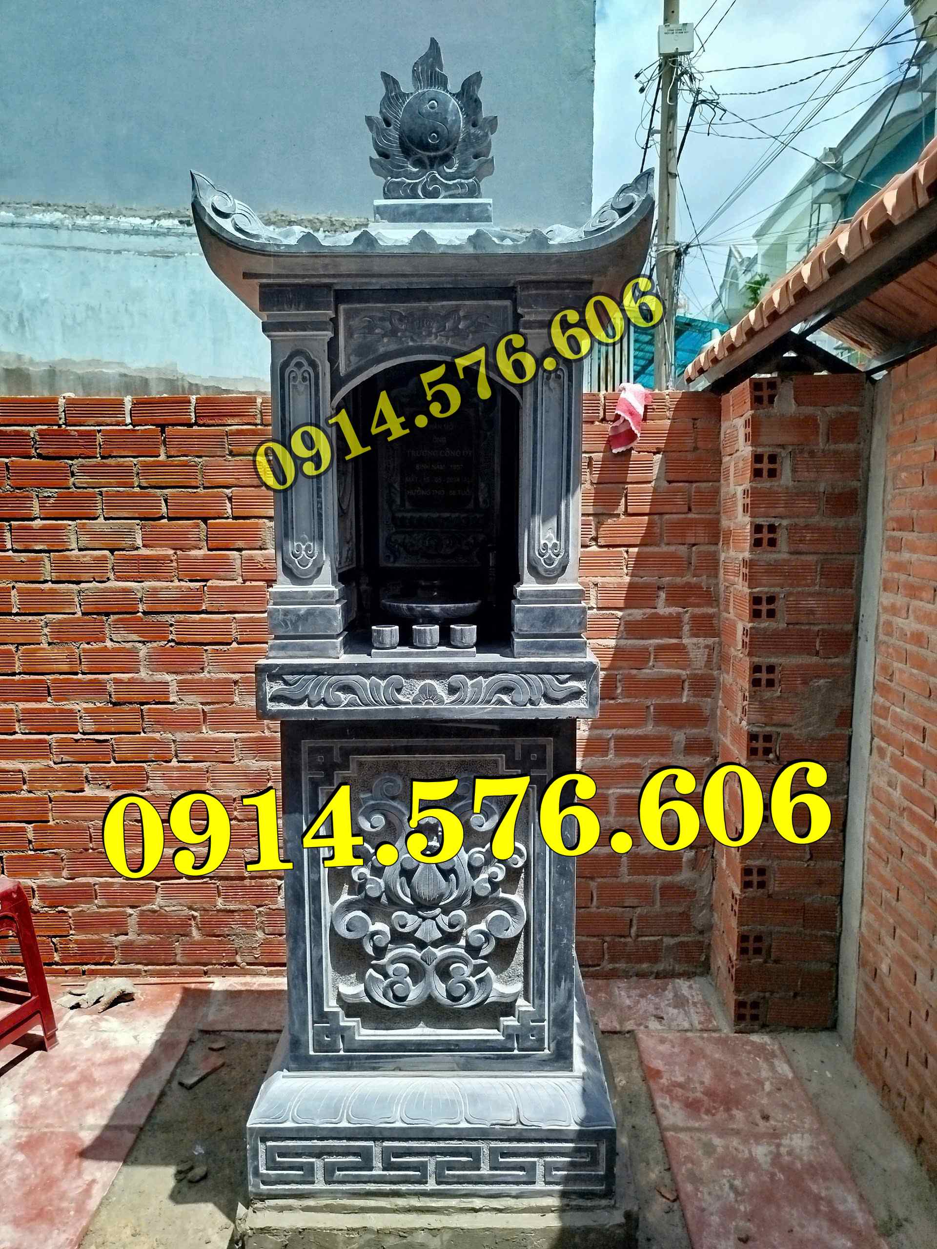 Vị trí lắp đặt phong thủy Miếu thờ đá Bán Hà Tĩnh