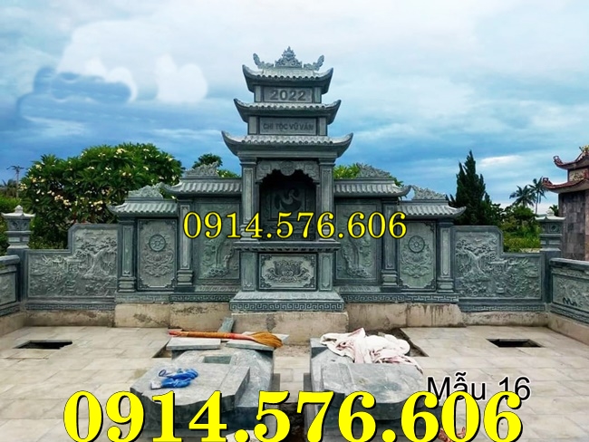 40~ Mẫu Kỳ Đài Thờ Bằng Đá Đẹp Bán Long An