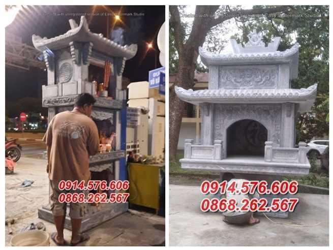 Lâm đồng bán 35 am thờ bằng đá nghĩa trang nhà mồ thờ từ đường