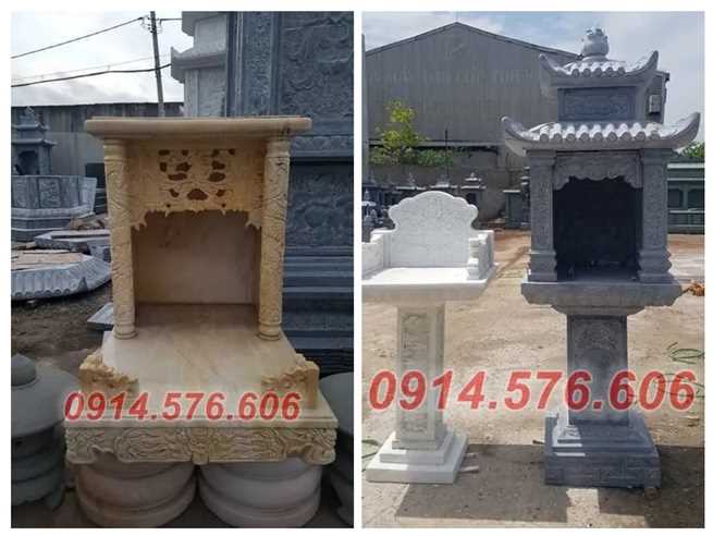 Phú yên bán 27 am thờ bằng đá khóm trang miếu bàn thờ đình chùa