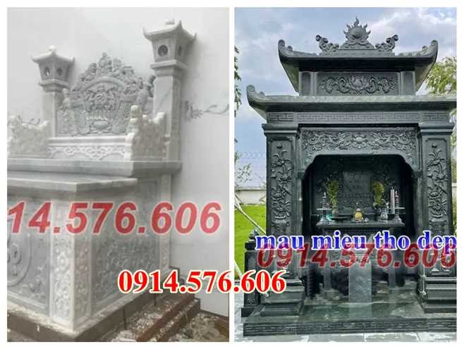 Phú yên bán 27 am thờ bằng đá xanh trắng vàng khối tự nhiên