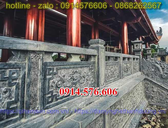 63 Lan can đá tường hàng rào đình đền chùa bán tây ninh địa chỉ