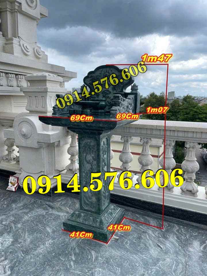 21~ Kích Thước Bàn Thờ Thiên Đá Phong Thuỷ Đẹp