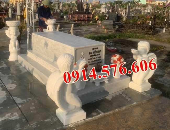 Ban 26 mộ chôn một tươi 1 lần bằng đá trắng xanh cẩm thạch hoa cương granite sóc trăng