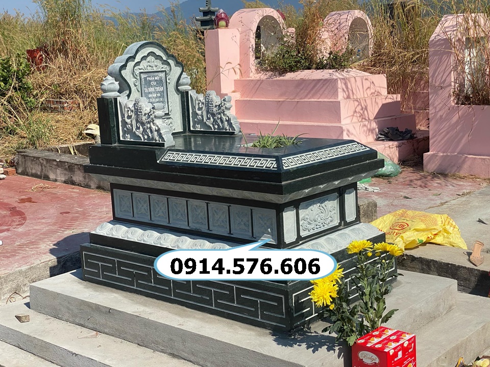 Các Bộ Phận Mộ Đá Hoa Cương Nguyên Khối Bán Hải Dương