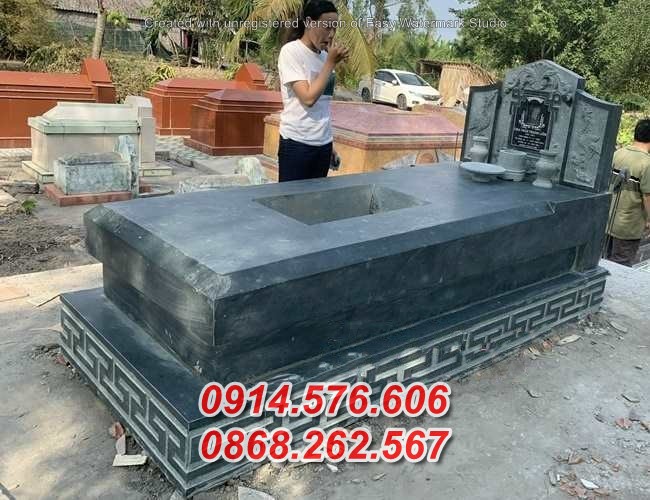 555 Quảng nam xây mộ ốp bằng đá úp chụp - thiết kế xây hiện đại