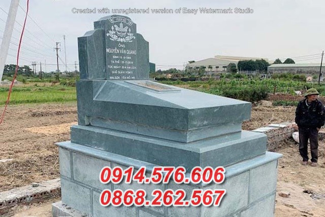 Quảng ngãi 454 mộ ốp bằng đá xanh úp chụp