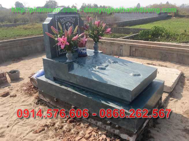 Mẫu mộ đá hoa cương 39 đẹp ninh thuận granite - chi phí xây làm thiết kế