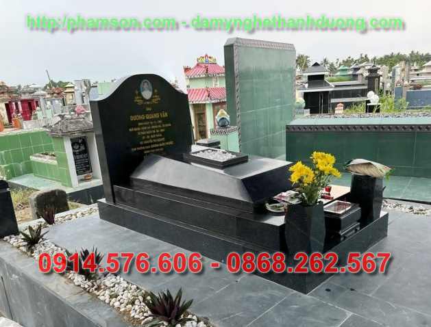 Phú yên làm - mộ đá hoa cương granite tự nhiên - chi phí xây làm thiết kế