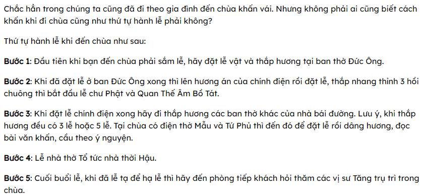 16 Bài văn khấn cúng đền đình thọ am sắm lễ