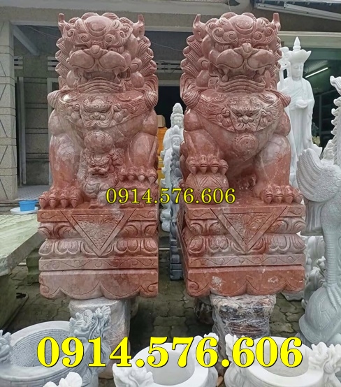 Vị trí đặt kỳ lân đá Bán Lạng Sơn.