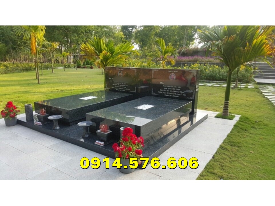 Vị trí lắp đặt mộ đá granite Bán Hà Nội