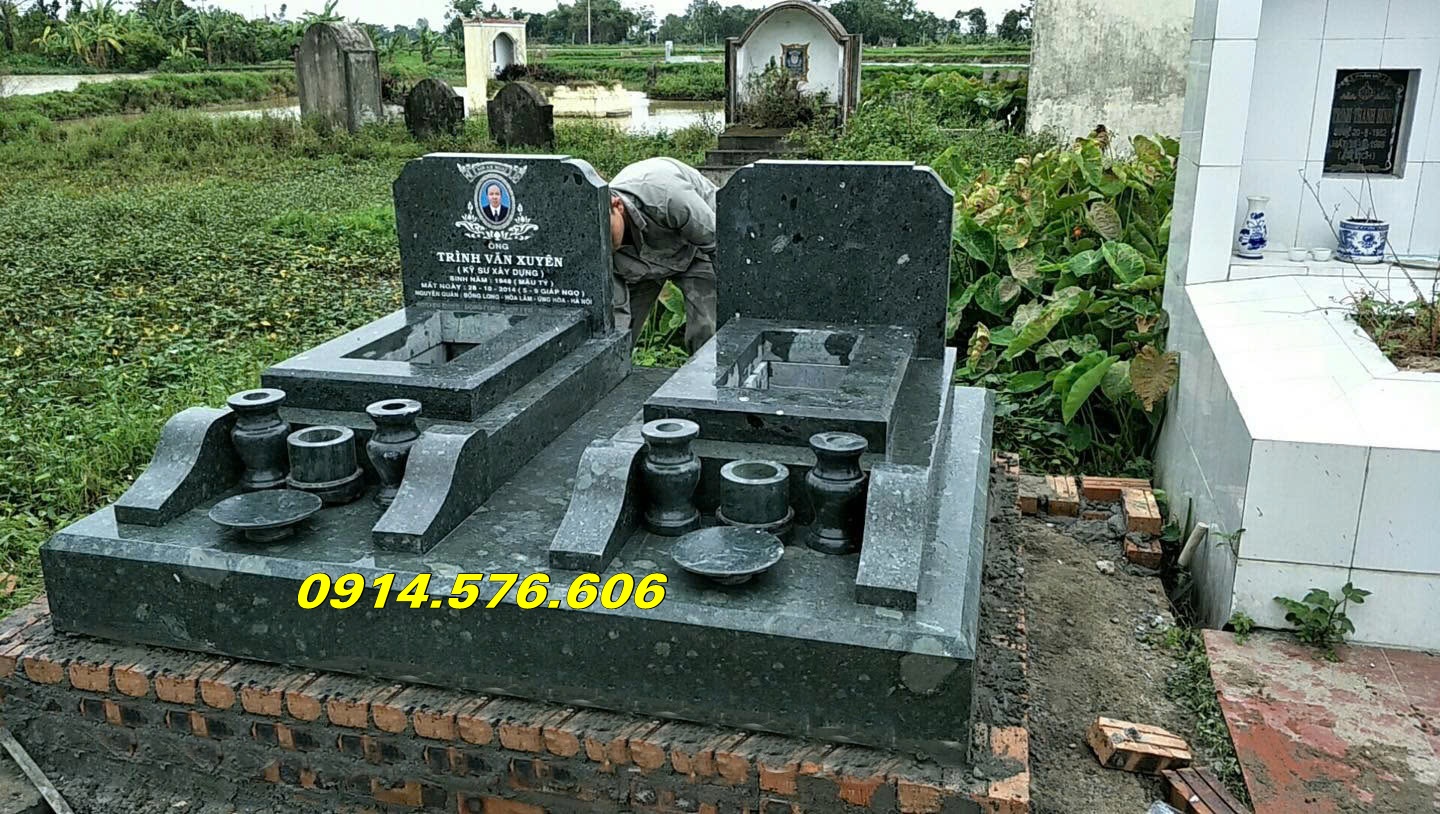 Các Bộ Phận Mộ Đá Hoa Cương Nguyên Khối Bán Bình Phước
