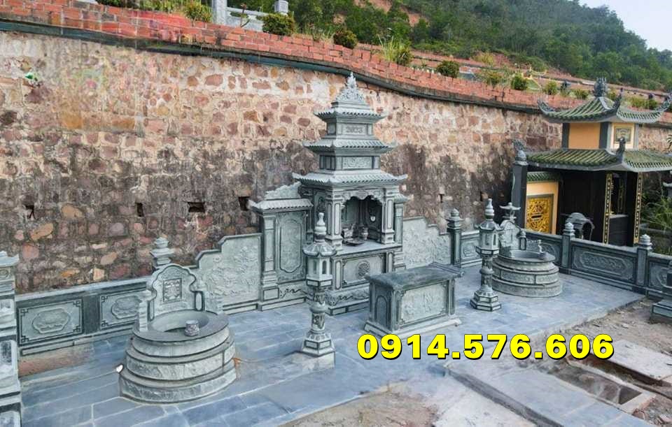 KHU LĂNG MỘ ĐÁ GỒM NHỮNG HẠNG MỤC GÌ?