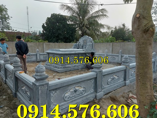 KÍCH THƯỚC PHONG THỦY DÀNH CHO KHU LĂNG MỘ ĐÁ