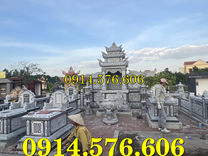 KHU LĂNG MỘ ĐÁ GỒM NHỮNG HẠNG MỤC GÌ?