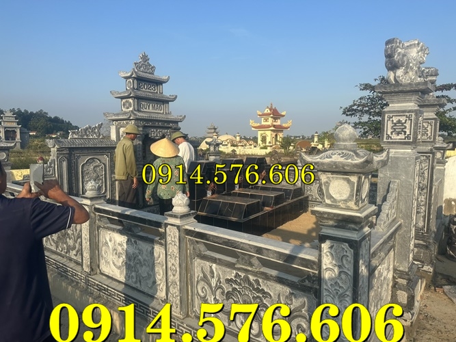 KÍCH THƯỚC PHONG THỦY DÀNH CHO KHU LĂNG MỘ ĐÁ