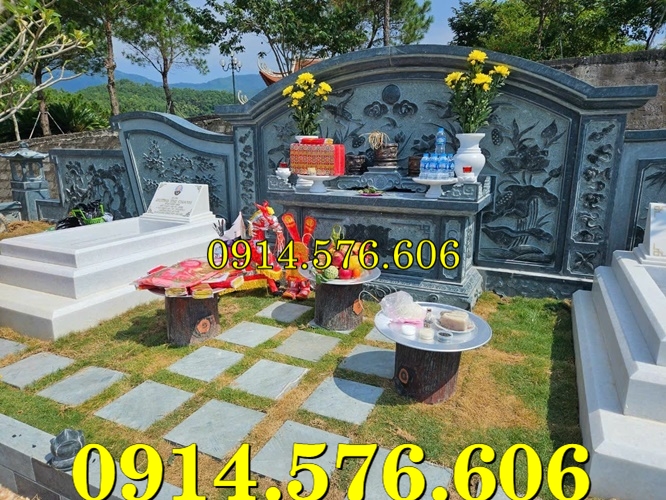 KHU LĂNG MỘ ĐÁ GỒM NHỮNG HẠNG MỤC GÌ?