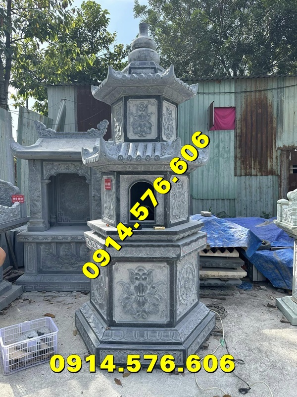 12~ Mẫu Mộ Tháp Phật Giáo Đẹp Bằng Đá Bán Lai Châu
