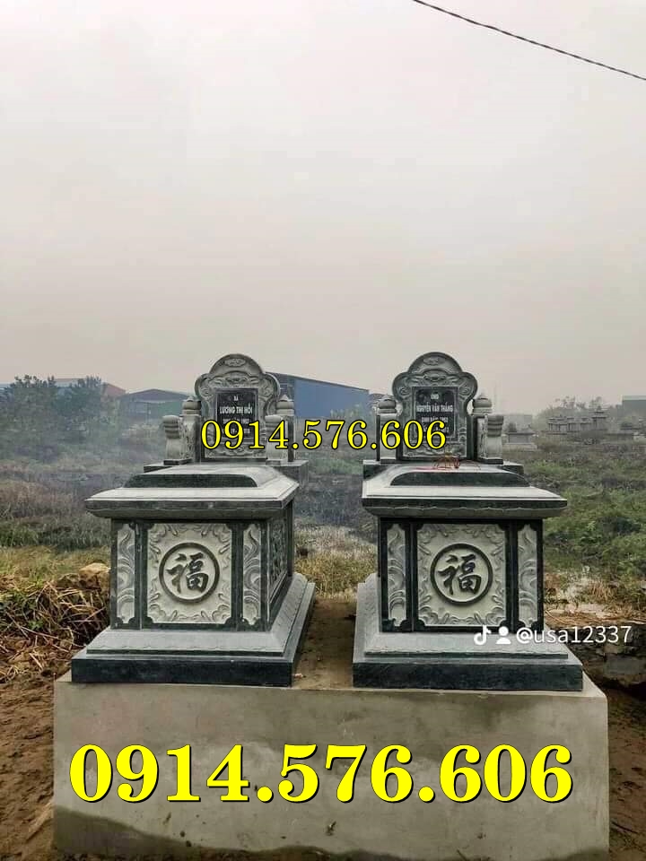 Kích thước xây làm mộ đá tam cấp phong thuỷ