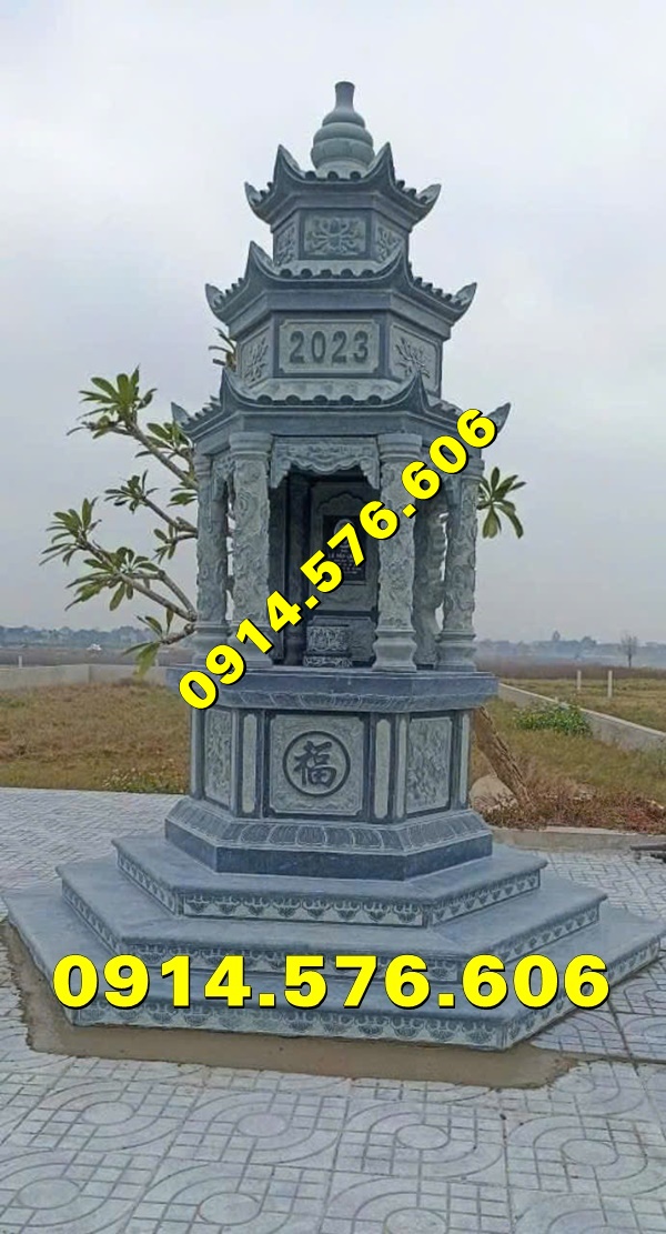 Cấu tạo của Mộ Tháp Đá Nguyên Khối Bán Lai Châu