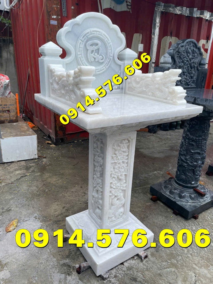 CHẤT LIỆU CHẾ TÁC TRANG THỜ ĐÁ NGUYÊN KHỐI