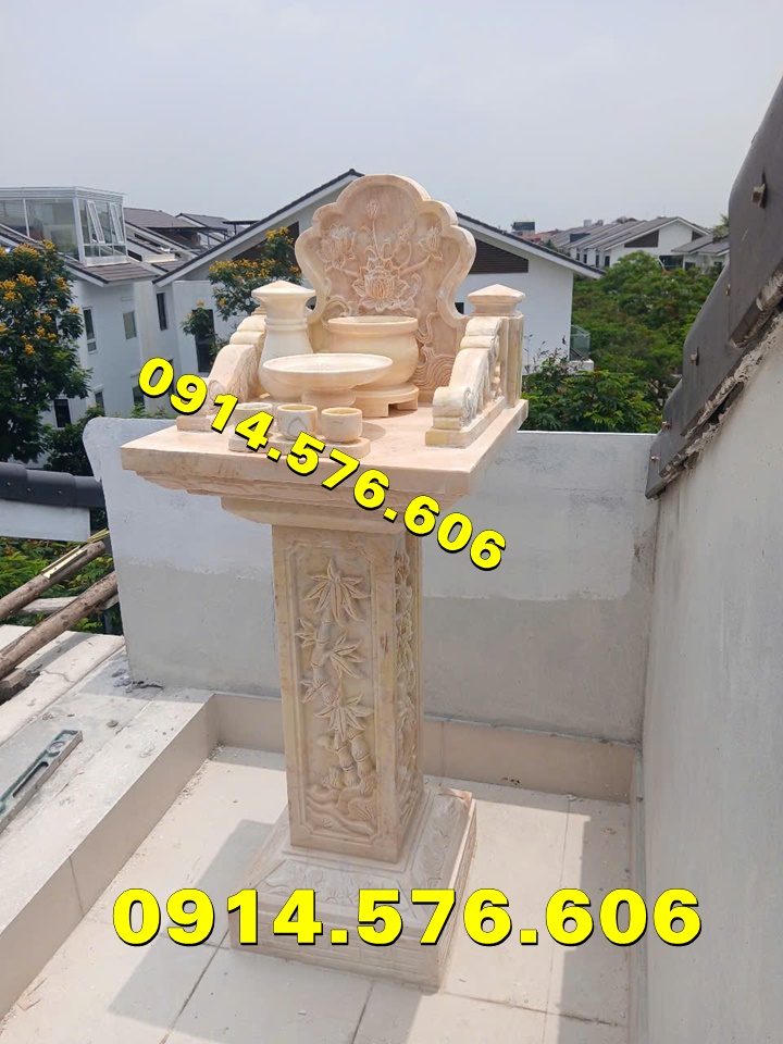 Kích Thước Phong Thủy Bàn Thờ Thiên Đá