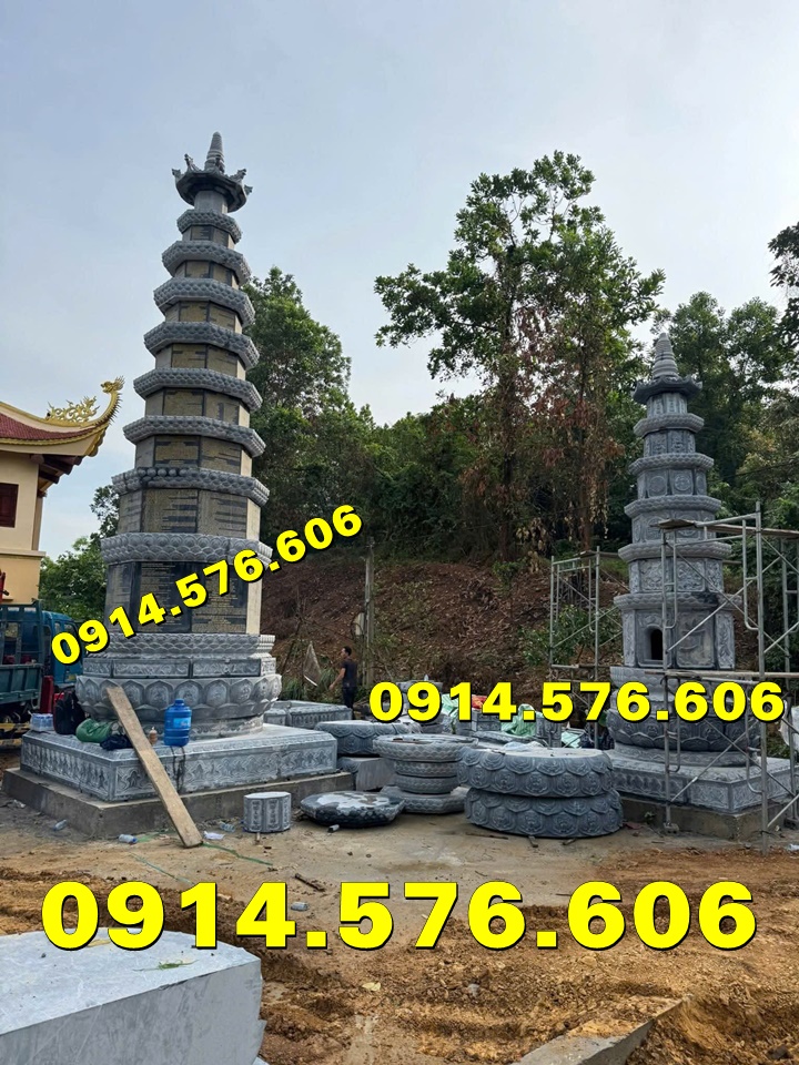 Kích Thước Mộ Tháp Đá Đẹp Bán Lai Châu