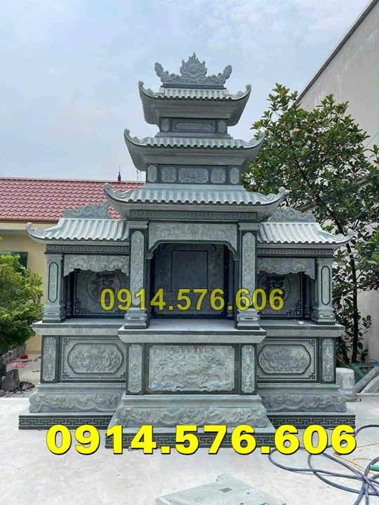 30~ Lăng Thờ Dòng Họ Bằng Đá Xanh Đẹp Bán Hà Nội