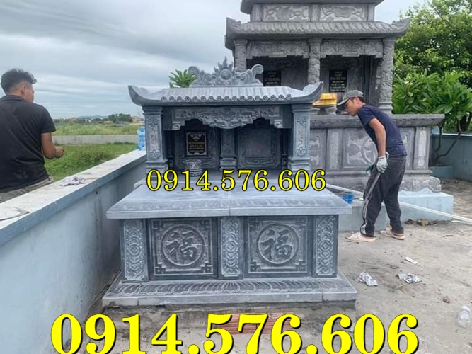 81~ Mẫu Mộ Đôi Bằng Đá Khối Bán Gia Lai