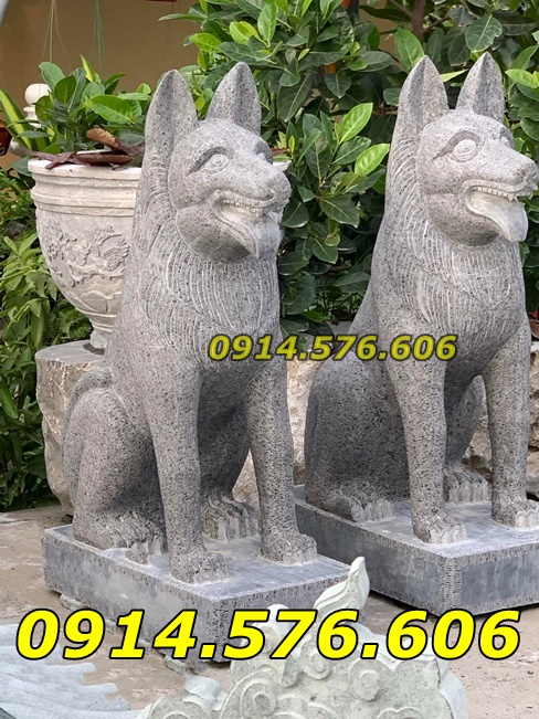 14~ Mẫu Chó Đá Phong Thủy Đẹp Bán Quảng Ninh