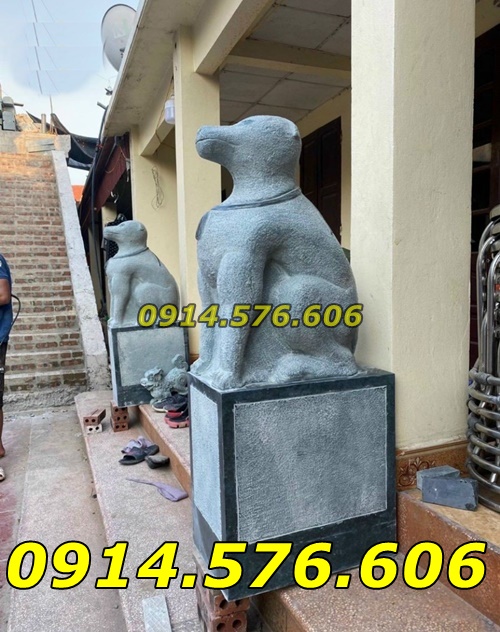 15~ Chó Đá Phong Thủy Để Cổng Nhà Bán Hải Phòng