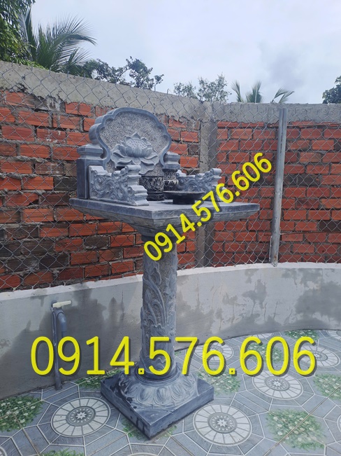Bàn Thờ Thiên Không Mái Bằng Đá Bán Sóc Trăng