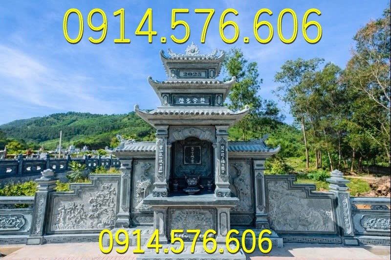 tường rào đá đẹp, tường bao đá đẹp, lan can đá ngoài trời,hàng rào đá xanh, cột đá vuông, trụ đá tròn, cổng tam quan đá khối, cổng tứ trụ đá xanh, cổng đơn nghĩa trang, lăng thờ đá đẹp, am thờ đá tự nhiên, long đình đá dòng họ, cây hương, củng kỳ đài, bàn thờ bàn lễ đá, bậc tam cấp, đá lát, cuốn thư bức bình phong đá, mộ mồ mả quách bia mộ đá, lư đỉnh hương đá thờ tự, bộ bát hương bình bông đá, đèn chiếu rồng đá, hạc nghê sư tử phong thủy, kỳ lân chó cổ đá trấn yểm,