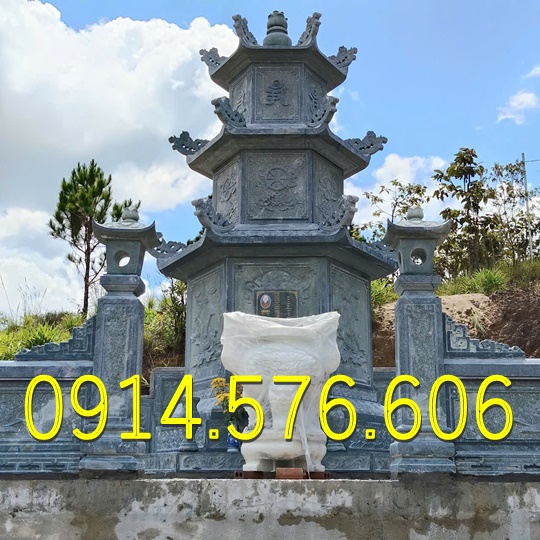 Tháp Để Tro Cốt , Tháp Đựng Tro Cốt, Tháp Để Tro Cốt Nhỏ , Tháp Phật Giáo, Bảo Tháp Phật Giáo ,Tháp Lục Giác , Tháp Bát Giác, Tháp Lưu Giữ Tro Cốt, Tháp Đá Trắng Vàng Xanh