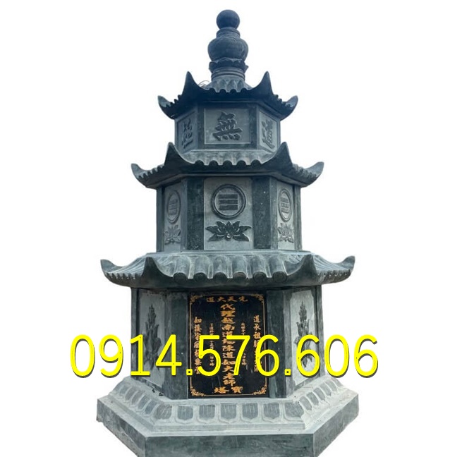 Tháp Để Tro Cốt , Tháp Đựng Tro Cốt, Tháp Để Tro Cốt Nhỏ , Tháp Phật Giáo, Bảo Tháp Phật Giáo ,Tháp Lục Giác , Tháp Bát Giác, Tháp Lưu Giữ Tro Cốt, Tháp Đá Trắng Vàng Xanh