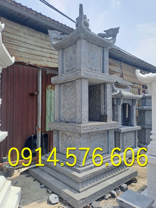 Tháp Để Tro Cốt , Tháp Đựng Tro Cốt, Tháp Để Tro Cốt Nhỏ , Tháp Phật Giáo, Bảo Tháp Phật Giáo ,Tháp Lục Giác , Tháp Bát Giác, Tháp Lưu Giữ Tro Cốt, Tháp Đá Trắng Vàng Xanh