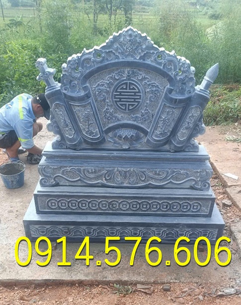 Cuốn Thư Bằng Đá Tự Nhiên Nguyên Khối, Tắc Môn Từ Đường Dòng Họ Bằng Đá Xanh, Bức Bình Phong Đá Trấn Trạch Khu Lăng Mộ, Cuốn Thư Bằng Đá Granite Trước Cổng Từ Đường,