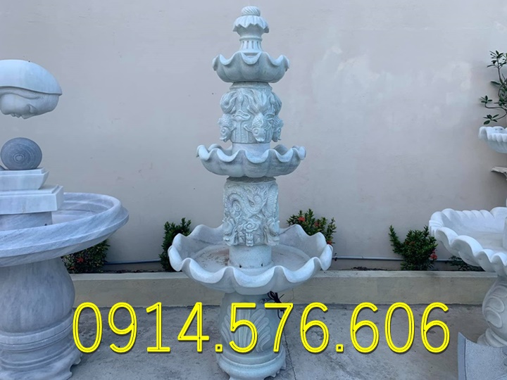 đài phun nước đá trắng cho sân vườn biệt thự, Mẫu Đài Phun Nước Bằng Đá Vàng Cho Khu Du Lịch, Địa Chỉ Làm Đài Phun Nước Bằng Đá Cẩm Thạch, xưởng chế tác đài phun nước bằng đá Hiện Đại, đài phun nước bằng đá granite nguyên khối ngoài trời, 