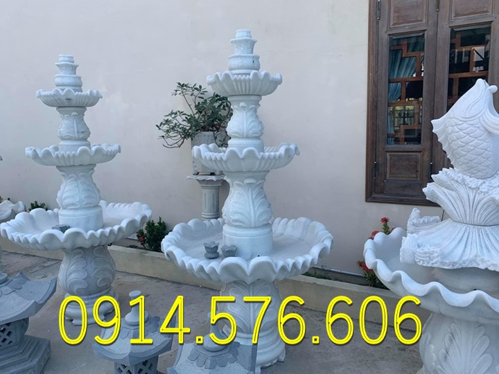 đài phun nước đá trắng cho sân vườn biệt thự, Mẫu Đài Phun Nước Bằng Đá Vàng Cho Khu Du Lịch, Địa Chỉ Làm Đài Phun Nước Bằng Đá Cẩm Thạch, xưởng chế tác đài phun nước bằng đá Hiện Đại, đài phun nước bằng đá granite nguyên khối ngoài trời,